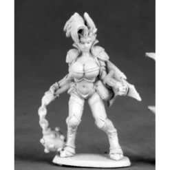 Tabletop Miniatures>Reaper Miniatures Unpainted Twyla, Female Hellborn Warrior 03548 Dark Heaven - Your Source for Gaming Essentials