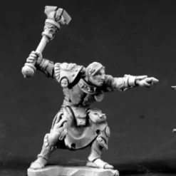 Tabletop Miniatures>Reaper Miniatures Unther Godshand, Heroic Cleric 03349 Unpainted Metal Figure - Your Source for Gaming Essentials
