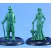 Tabletop Miniatures>Reaper Miniatures Victorian Lord & Dame #50326 Chronoscope RPG D&D Mini Figure - Your Source for Gaming Essentials