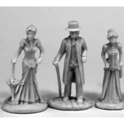 Tabletop Miniatures>Reaper Miniatures Victorians (3) #80068 Chronoscope Bones Unpainted Plastic - Your Source for Gaming Essentials