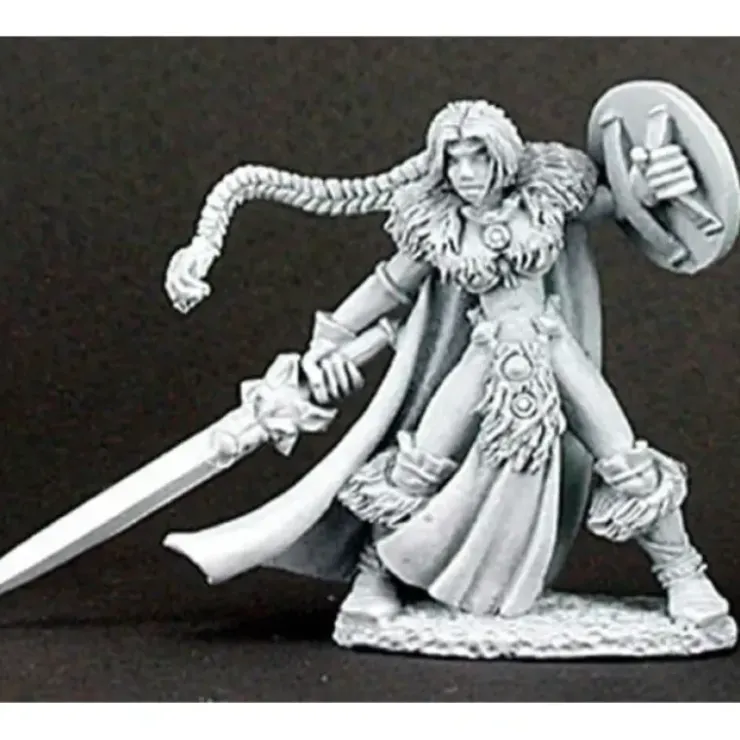 Tabletop Miniatures>Reaper Miniatures Viking Girl #02939 Dark Heaven Legends RPG D&D Mini Figure - Your Source for Gaming Essentials
