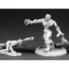 Tabletop Miniatures>Reaper Miniatures Zombies (2) #50296 Chronoscope Metal D&D RPG Mini Figure - Your Source for Gaming Essentials