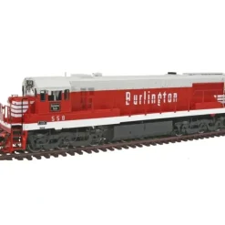 Rivarossi HR2531 HO CB&Q GE U25C Diesel Locomotive w/ Sound & DCC #558 - Your Source for Gaming Essentials* Trains