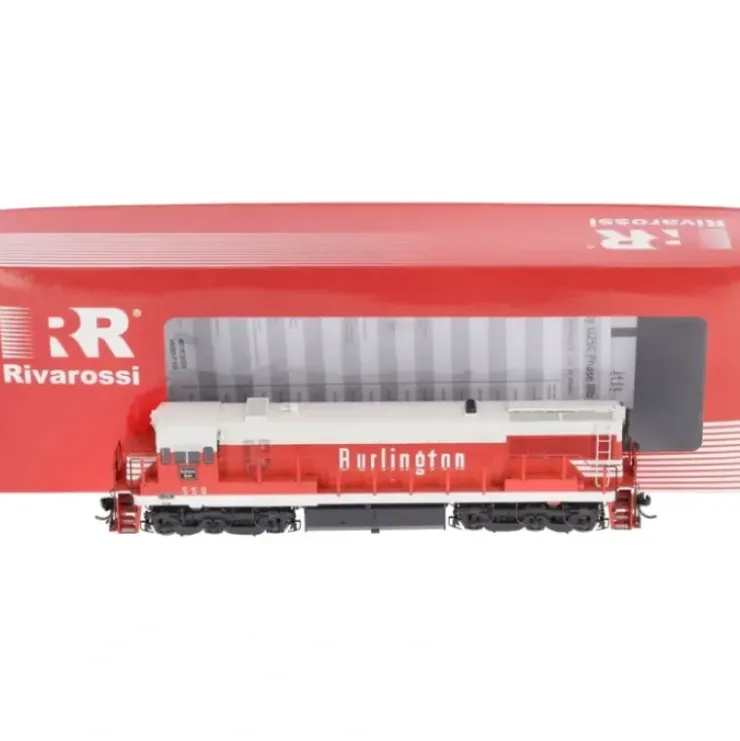Rivarossi HR2529 HO Chicago, Burlington & Quincy GE U25C w/ Sound & DCC #550 - Your Source for Gaming Essentials* Trains