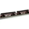 Rivarossi HR6173 HO Milwaukee Road Skeleton Log Car #54287,54346 (Set of 2) - Your Source for Gaming Essentials* Trains