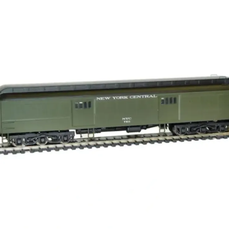 Rivarossi HR4202 HO New York Central 60' Heavyweight Baggage #7411 - Your Source for Gaming Essentials* Trains