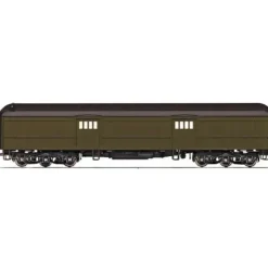 Rivarossi HR4085 HO Unlettered Painted Pullman 60' Heavyweight Baggage Car Green - Your Source for Gaming Essentials* Trains