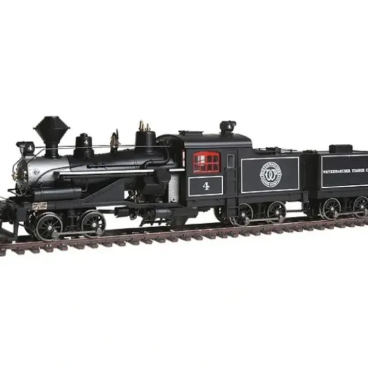 Rivarossi HR2413 HO Weyerhaeuser Timber 3-Truck Heisler Steam Locomotive #4 - Your Source for Gaming Essentials* Trains