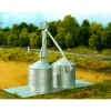 Rix Products 628-0708 Guthrie Grain Elevator & Bins Building Kit - Your Source for Gaming Essentials* Trains