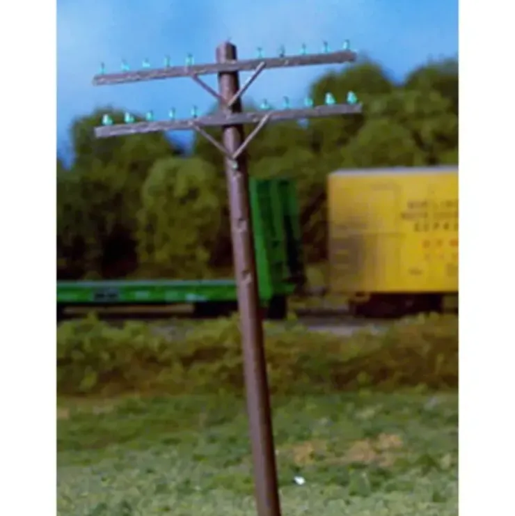 Rix Products 628-0035 HO Clear Crossarms Tint Poles not Included (Pack of 36) - Your Source for Gaming Essentials* Trains