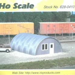 Rix Products 628-0410 HO Scale Quonset Hut Building Kit - Your Source for Gaming Essentials* Trains