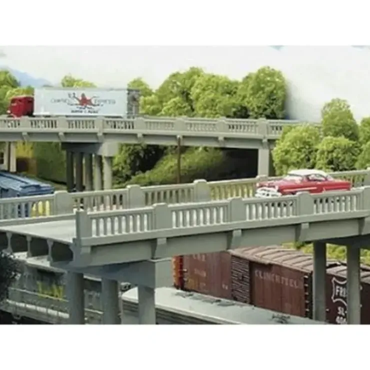Rix Products 628-0151 N 50' Early Highway Overpass - Your Source for Gaming Essentials* Trains