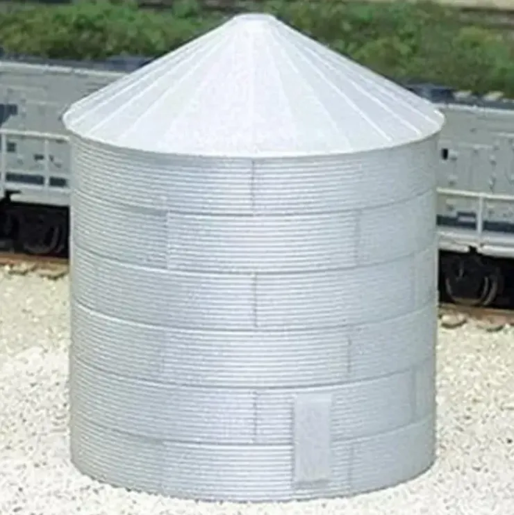 Rix Products 628-703 N Scale 30' Corrugated Grain Bin Kit - Your Source for Gaming Essentials* Trains