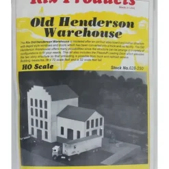 Rix Products 628-250 Old Henderson Warehouse Building Kit - Your Source for Gaming Essentials* Trains
