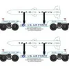 RMT 96562 O Dep.Ctr.Flat Car USAF/2pk - Your Source for Gaming Essentials* Trains