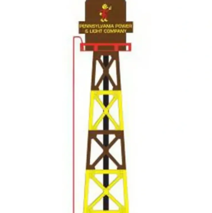 RMT 9953176 O Lighted Water Tower PP&L - Your Source for Gaming Essentials* Trains