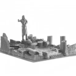 Tabletop Miniatures>Ruined Temple #77989 Bones Unpainted Plastic Figure - Your Source for Gaming Essentials