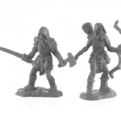 Tabletop Miniatures>Rune Wight Hunters #44142 Bones Black Unpainted Plastic Figures - Your Source for Gaming Essentials