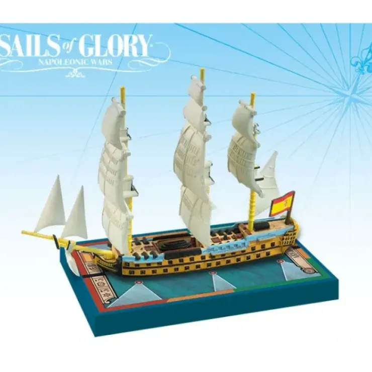 Board Games>Sails of Glory: Argonauta 1806 Spanish S.O.L. Ship Pack - Your Source for Gaming Essentials