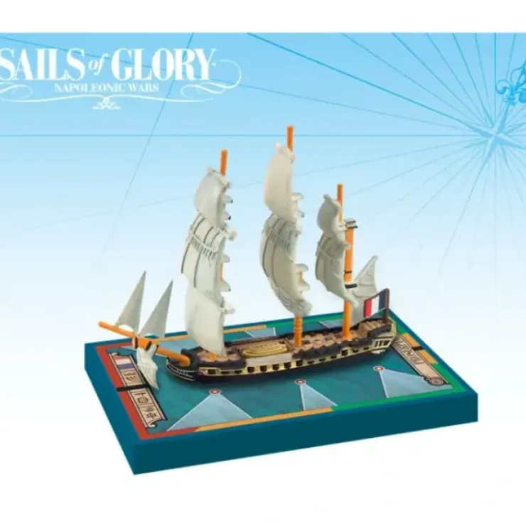 Board Games>Sails of Glory: Proserpine 1785 French Frigate Ship Pack - Your Source for Gaming Essentials
