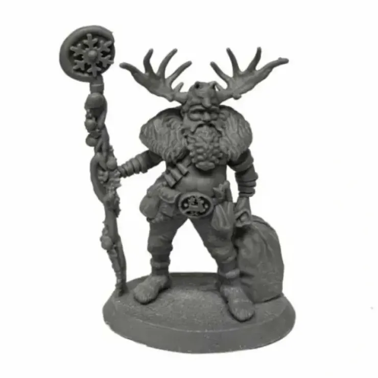 Tabletop Miniatures>Saint Nicholas The Mighty 30114 Reaper Bones USA Unpainted Plastic Mini - Your Source for Gaming Essentials