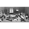 Scale Structures 7203 HO General Store Interior & Exterior Master Touch Interior - Your Source for Gaming Essentials* Trains