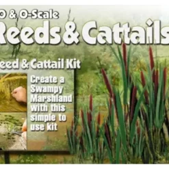 Scenic Express EX0247 HO & O Scale Reeds & Cattails Scenery Kit - Your Source for Gaming Essentials* Trains