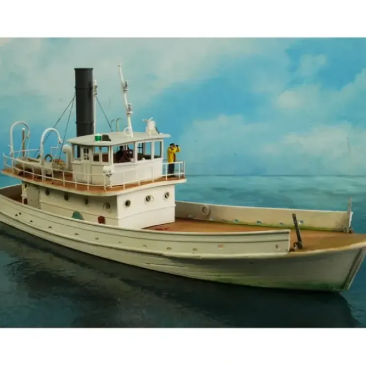 Sea Port Model Works H123 HO 81' Car Ferry Kit 11-1/8 x 3-3/16 28.25 x 8cm - Your Source for Gaming Essentials* Trains