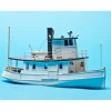 Sea Port Model Works H136 HO 53' Coastal Passenger Steam Ferry Kit - Your Source for Gaming Essentials* Trains