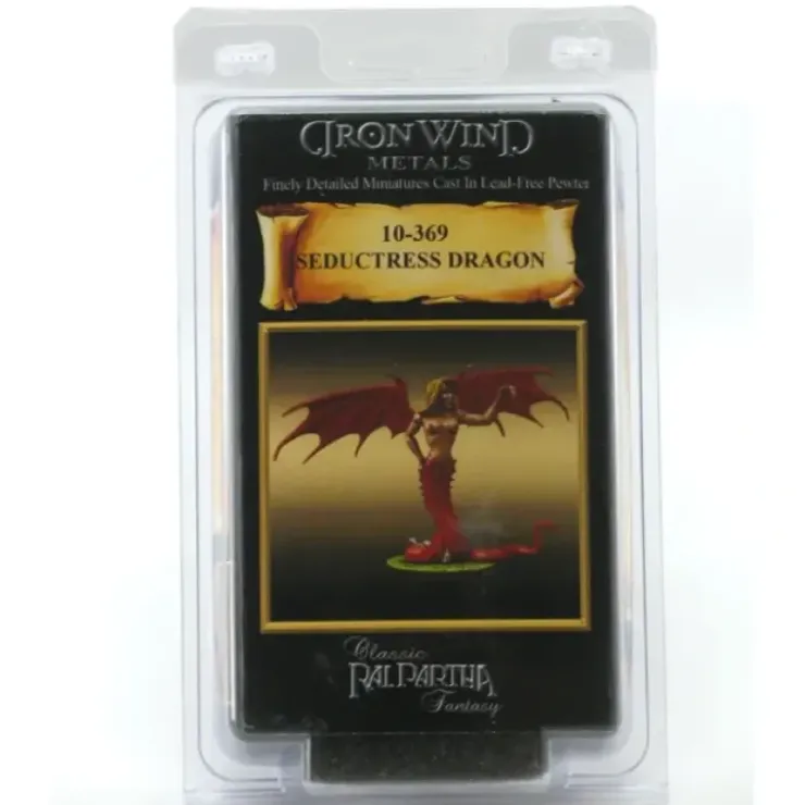 Tabletop Miniatures>Seductress Dragon #10-369 Classic Ral Partha Fantasy RPG Metal Figure - Your Source for Gaming Essentials