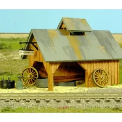 Sequoia Scale Models 4010 HO Blacksmith Shop Kit - Your Source for Gaming Essentials* Trains