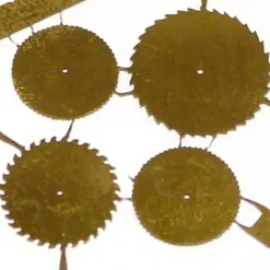 Sequoia Scale Models 1168 HO Brass Saw Blades (Set of 4) - Your Source for Gaming Essentials* Trains
