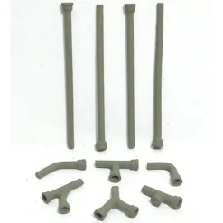 Sequoia Scale Models 1197 HO Outdoor Piping 6" (Pack of 10) - Your Source for Gaming Essentials* Trains