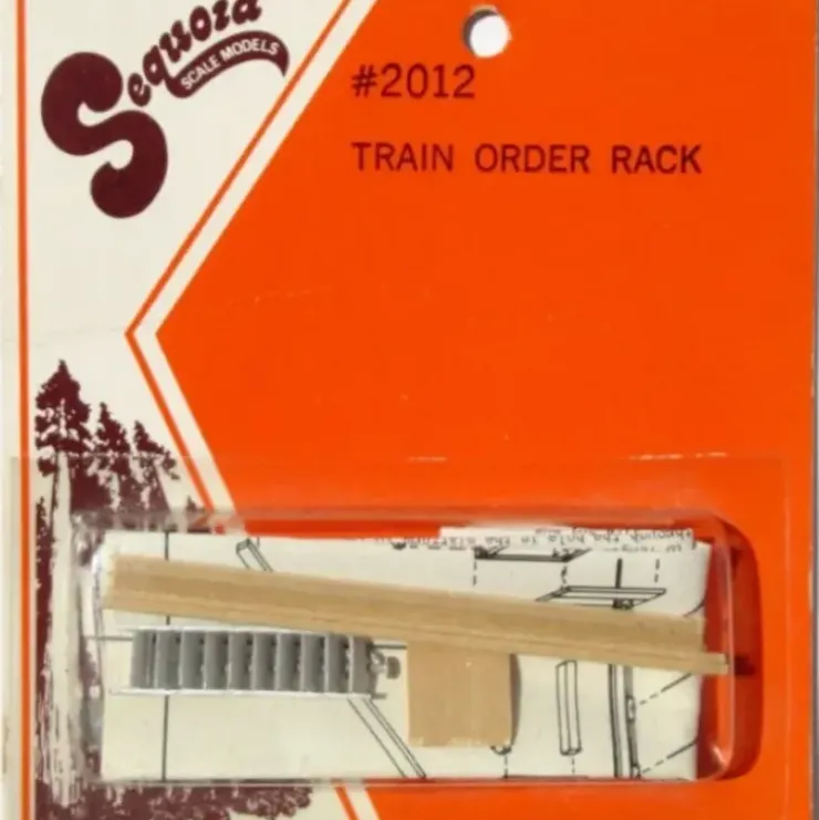 Sequoia Scale Models 2012 HO Train Order Rack Kit - Your Source for Gaming Essentials* Trains