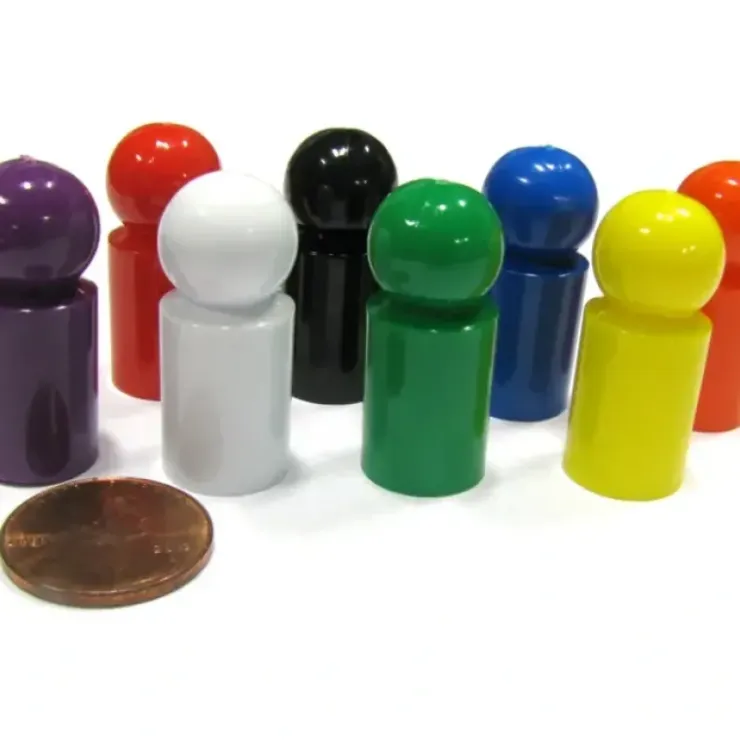 Board Games>Set of 80 Ball Pawns 30mm Peg Pieces for Board Game Play - Assorted Colors - Your Source for Gaming Essentials