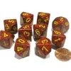 Dice>Set of 10 Chessex D10 Dice - Speckled Mercury - Your Source for Gaming Essentials