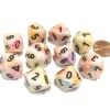 Dice>Set of 10 Chessex Festive D10 Dice - Circus with Black Numbers - Your Source for Gaming Essentials