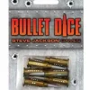 Dice>Set of 6 D6 Bullet Dice - Your Source for Gaming Essentials