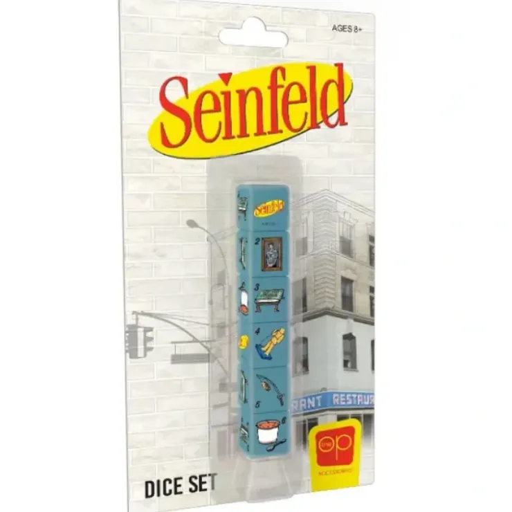 Dice>Set of 6 D6 Pop Culture Dice - Seinfeld - Your Source for Gaming Essentials