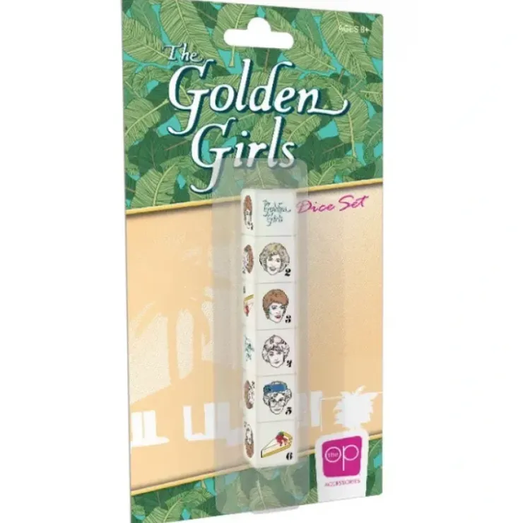 Dice>Set of 6 D6 Pop Culture Dice - The Golden Girls - Your Source for Gaming Essentials