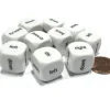 Dice>Set of 10 D6 Six-Sided 16mm Directional -left right up down forward back - Dice - Your Source for Gaming Essentials