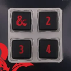 Dice>Set of 4 Dungeons and Dragons RPG Metal D6 Dice Set - Your Source for Gaming Essentials