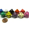 Dice>Set of 10 Place Value D10 Dice - Number Die for Counting 0.000 to 9,999,999 - Your Source for Gaming Essentials