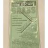 Sheepscot Scale Products 75001 Brass Fire Escape - Your Source for Gaming Essentials* Trains