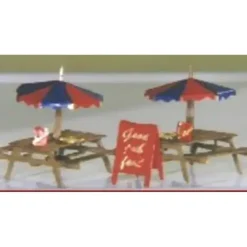 Shire Scenes SZ42 2 Pub/Caf Tables Kit - Your Source for Gaming Essentials* Trains