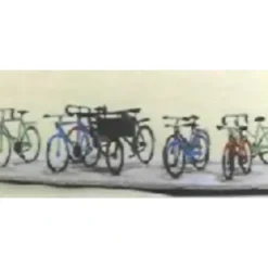 Shire Scenes SZ40 Z Assorted Bicycles Kit (Pack of 8) - Your Source for Gaming Essentials* Trains
