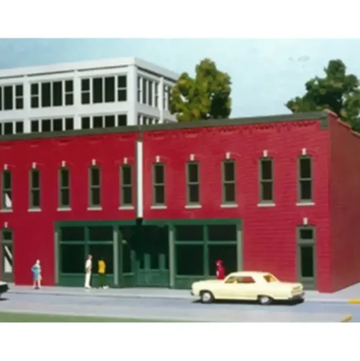 Smalltown USA 699-6015 HO Furniture Showroom Building Kit - Your Source for Gaming Essentials* Trains