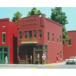 Smalltown USA 699-6023 HO Hal's Hobbies Building Kit - Your Source for Gaming Essentials* Trains