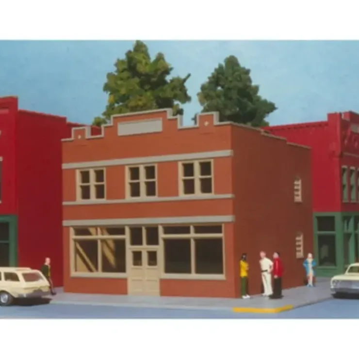 Smalltown USA 699-6006 HO Hardware Store Building Kit - Your Source for Gaming Essentials* Trains