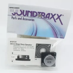 SoundTraxx 810131 Mega Bass Speaker 1.10 x 0.44 - Your Source for Gaming Essentials* Trains